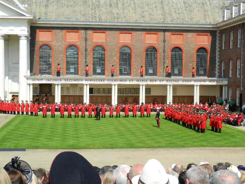 Images/11. Formed up and awaiting the arrival of the Princess Royal.jpg